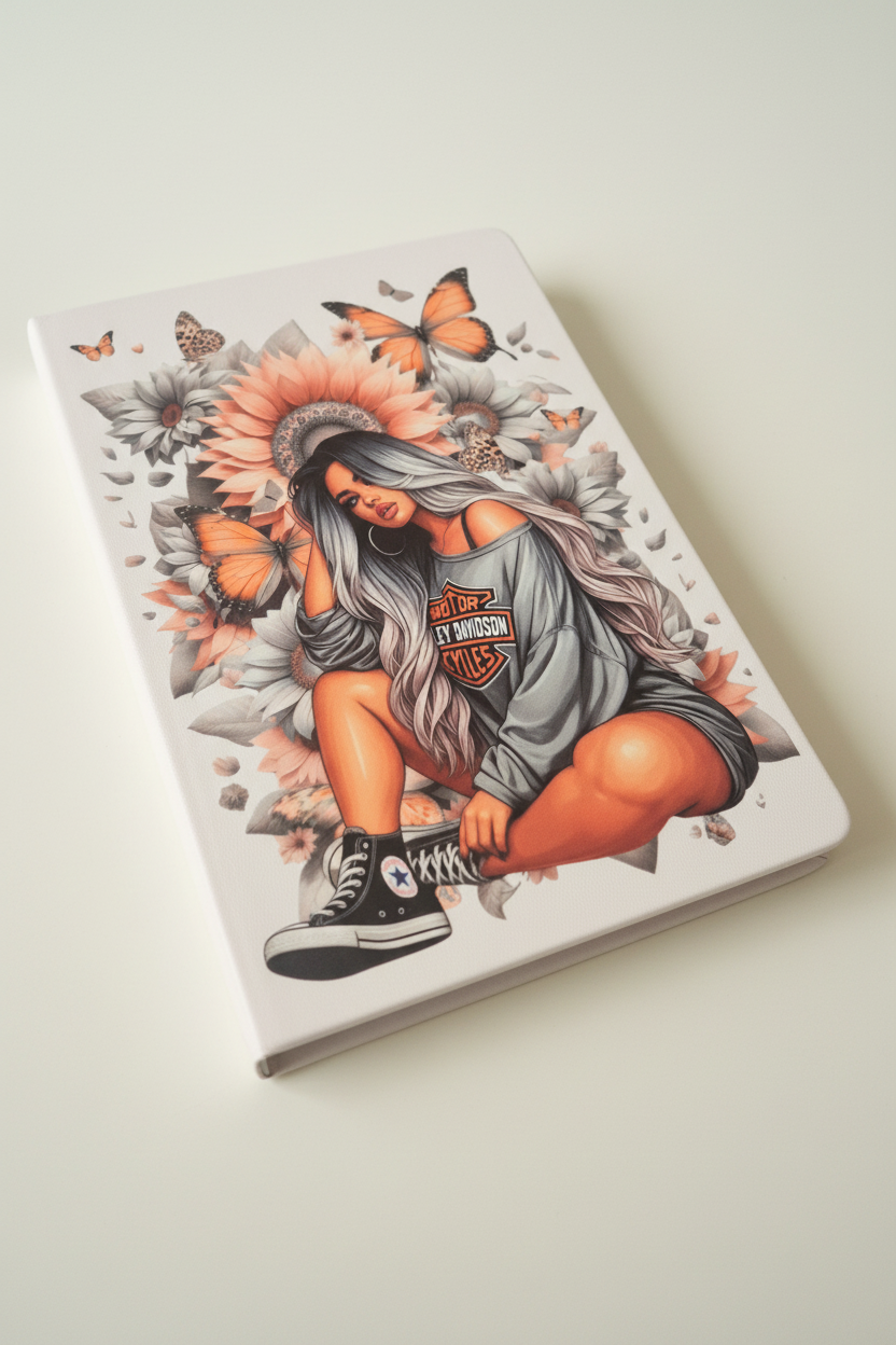 Harley Davidson Girl Journal