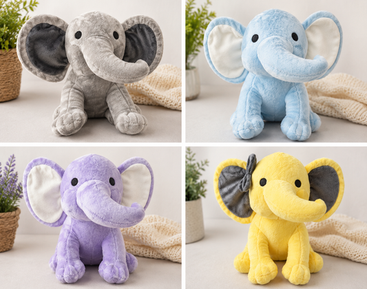 Personalised Birth Stat Elephant