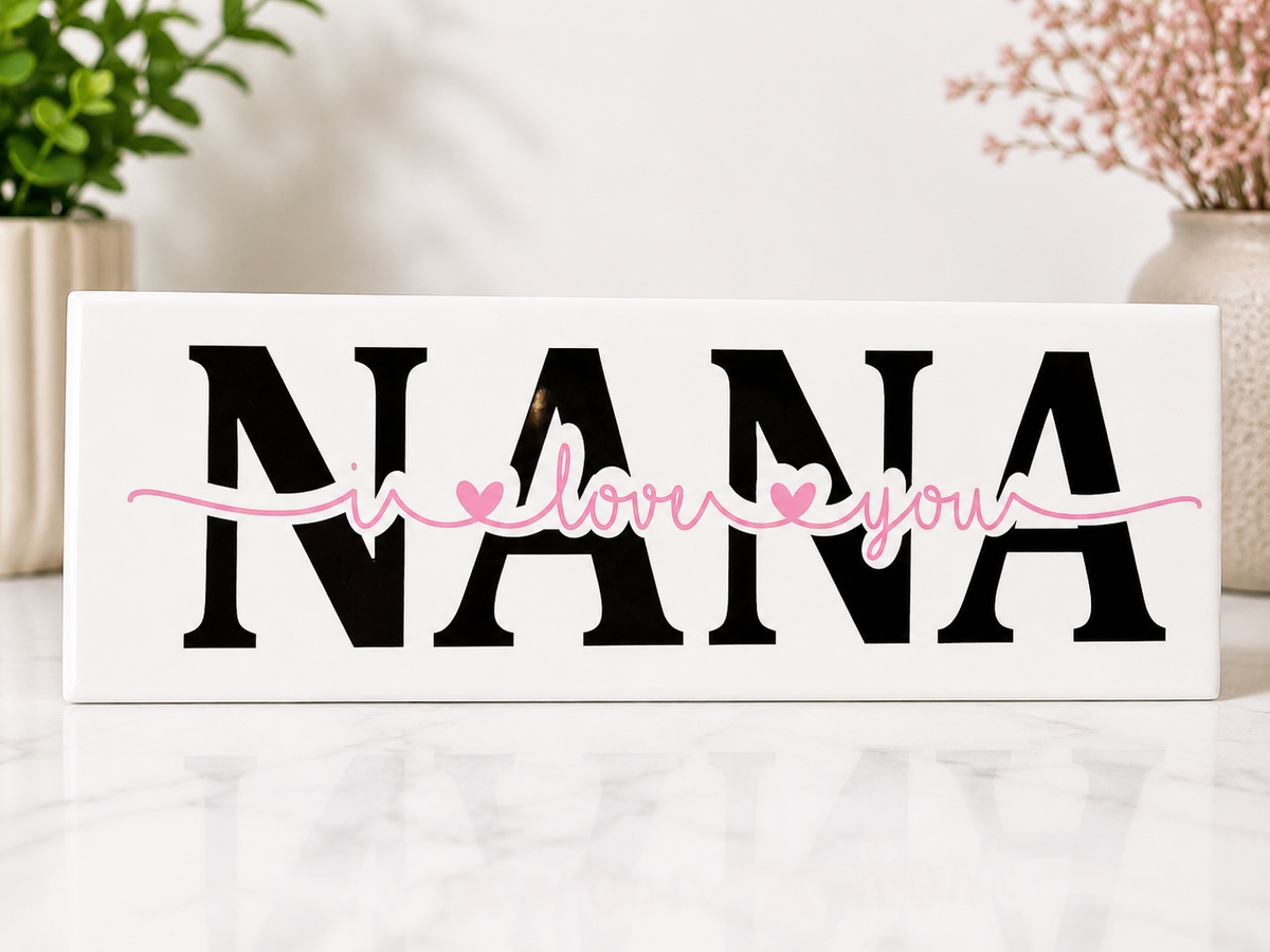 Personalised Name Tiles