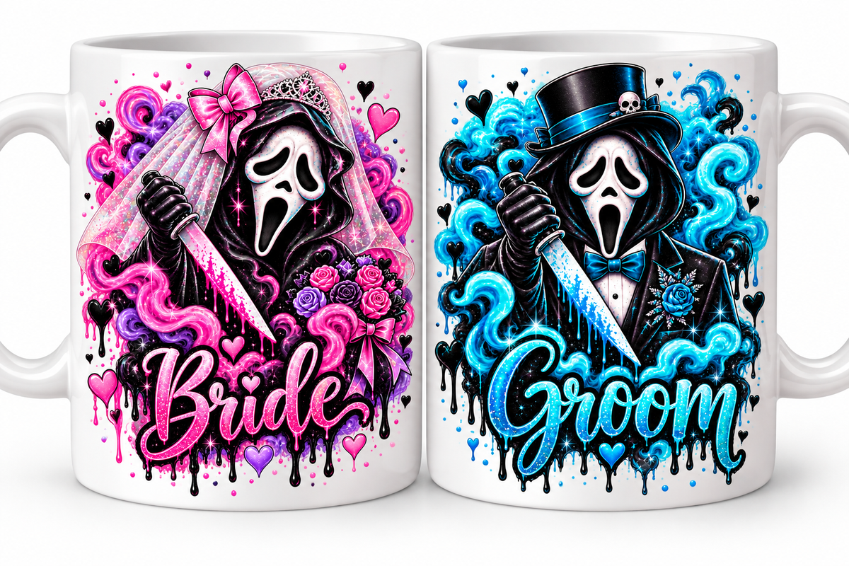 ☕ Matching Mug Sets – Set of 2