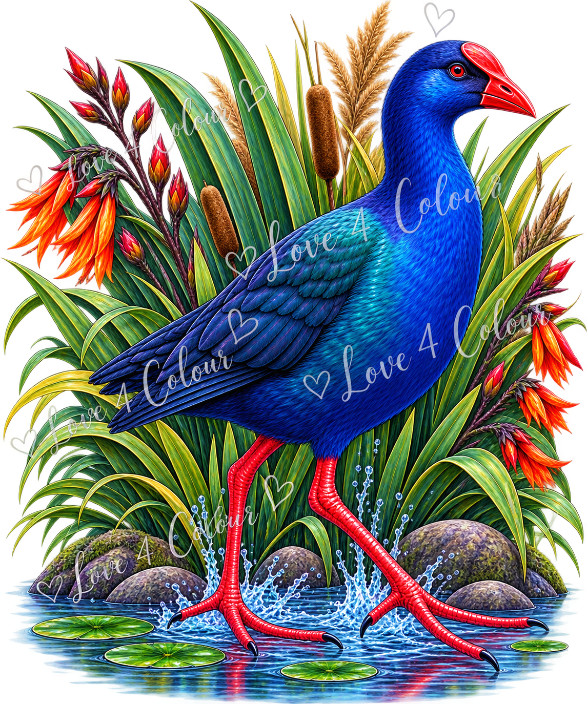 NZ Native Bird PNG Bundle – 6 Transparent Digital Designs for Cricut & Sublimation | NZ Art