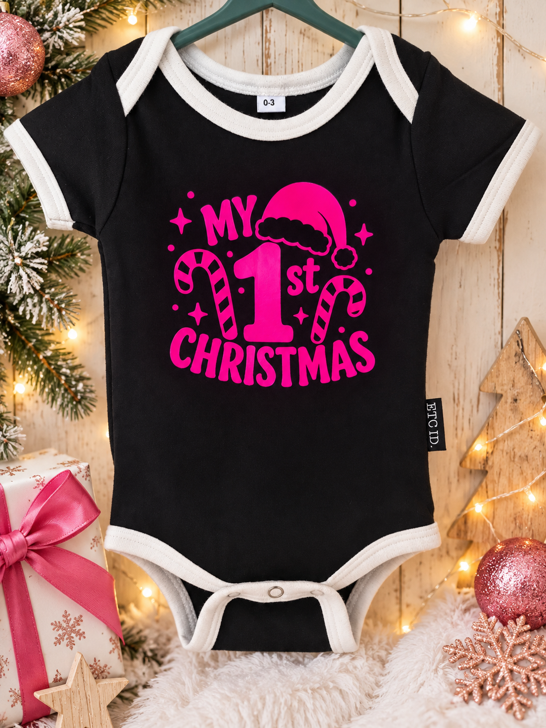 My 1st Christmas Onesie 🎄 | Baby's First Christmas Bodysuit