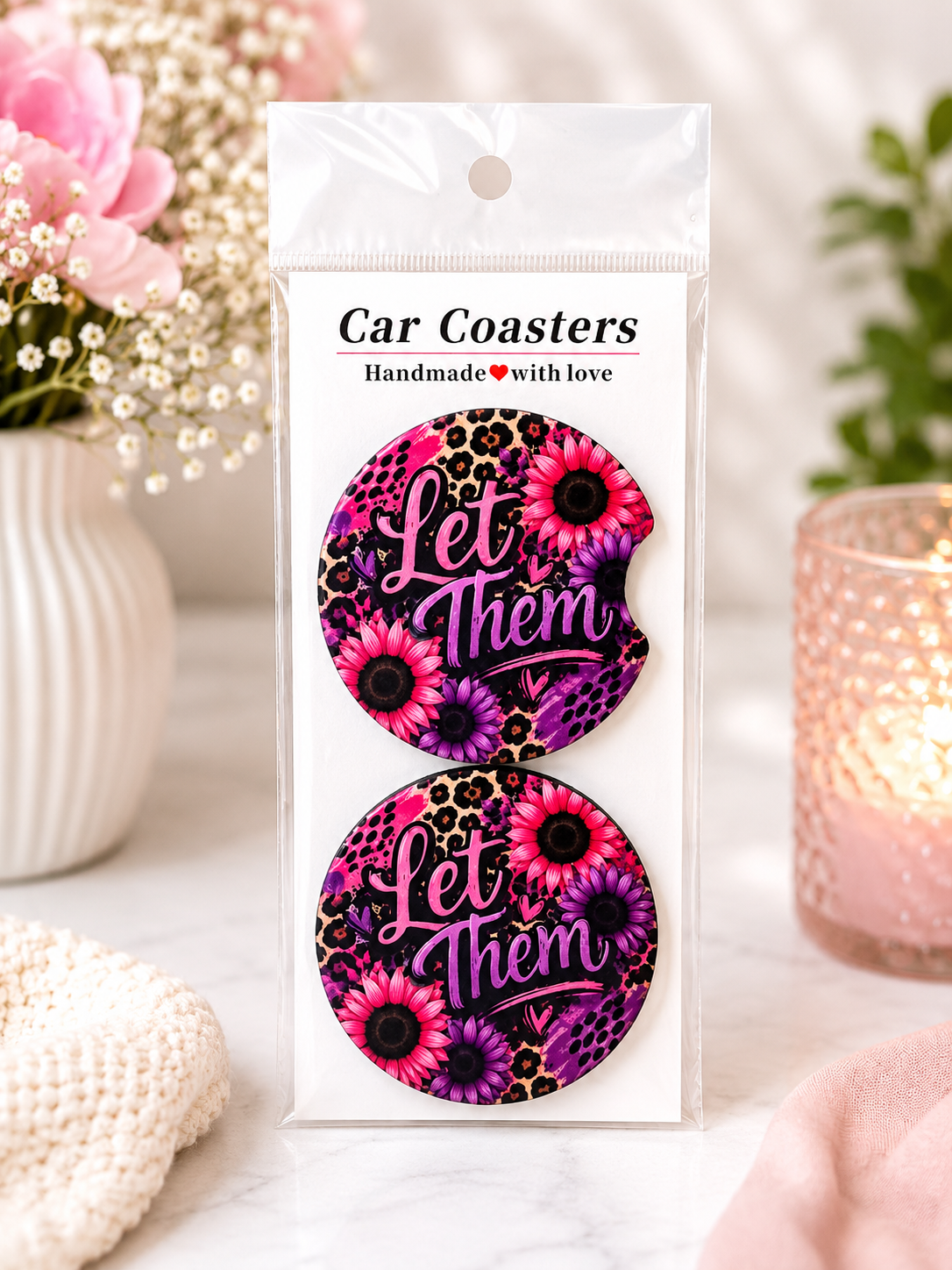 Car Coasters – Handmade with Love