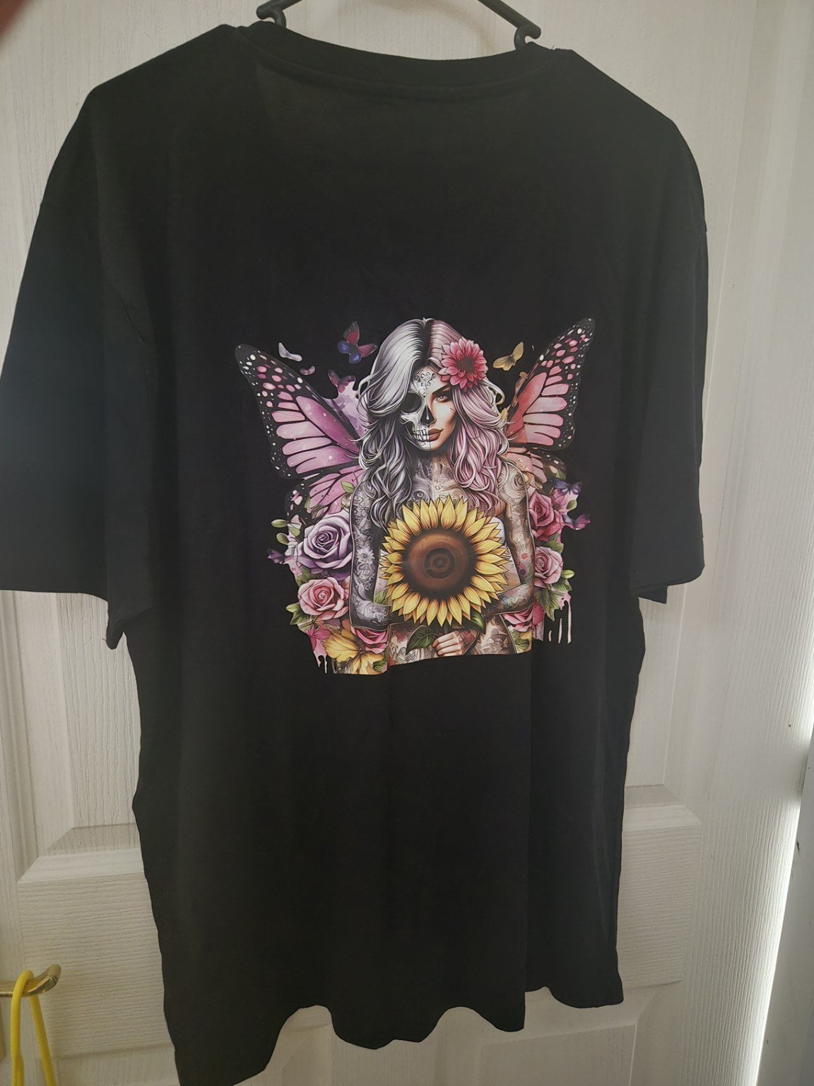 ONE ONLY – Butterfly Fairy & Sunflower T-Shirt – XL