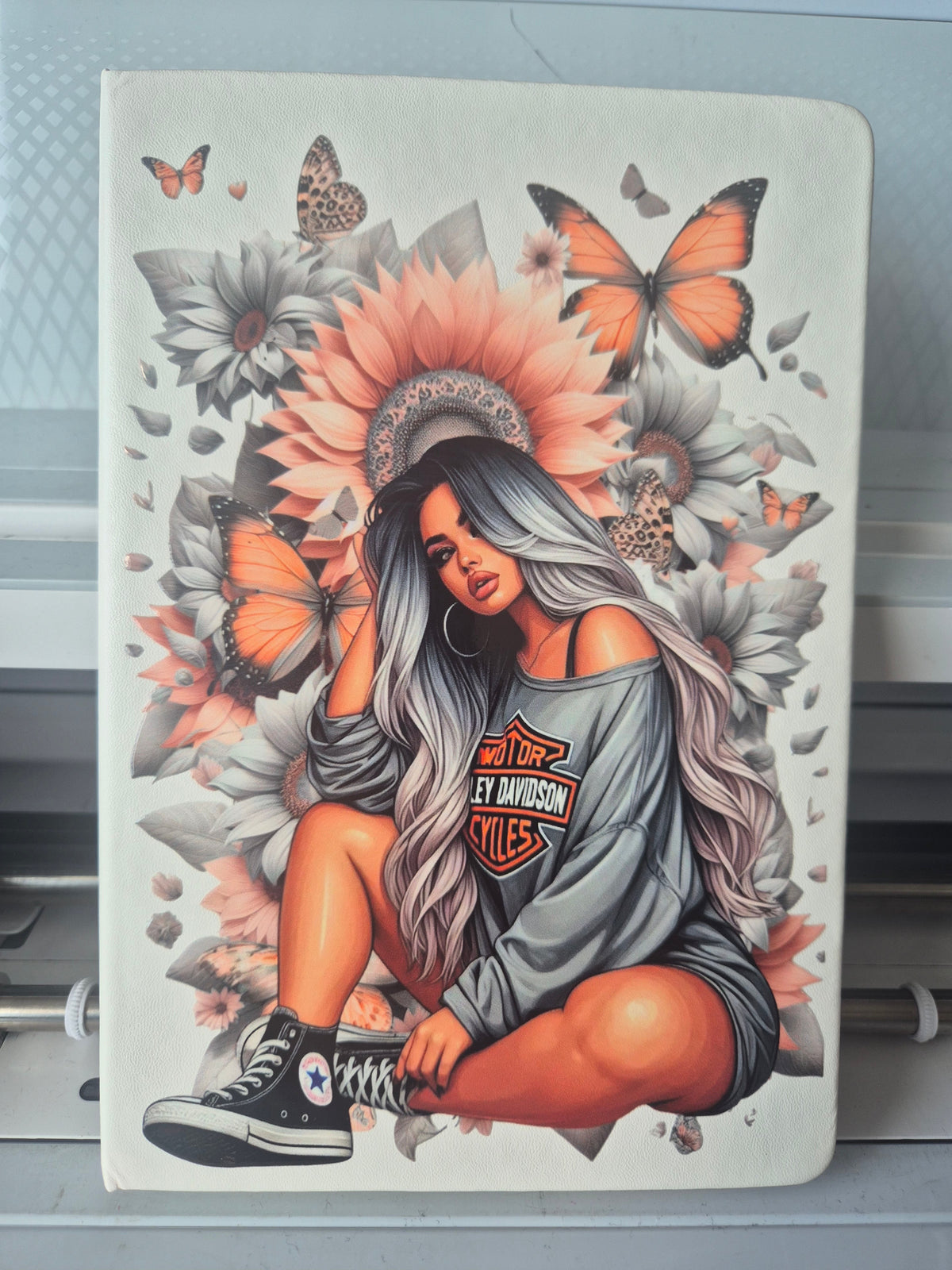 Harley Davidson Girl Journal