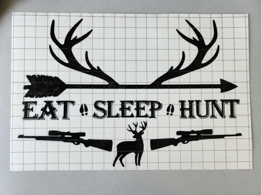 Eat • Sleep • Hunt – Hunting Vinyl Decal
