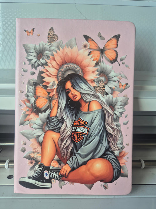 Harley Davidson Girl Journal